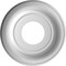 Ekena Millwork Traditional PVC Medallion (Canopies up to 5 1/2"), 10"OD x 3 1/2"ID x 1 1/8"P, Satin Smokey Beige CMP10TRGBE - alternate 2